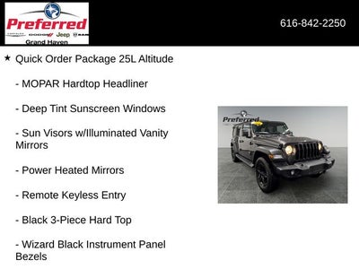 2022 Jeep Wrangler Unlimited Sport Altitude 4x4