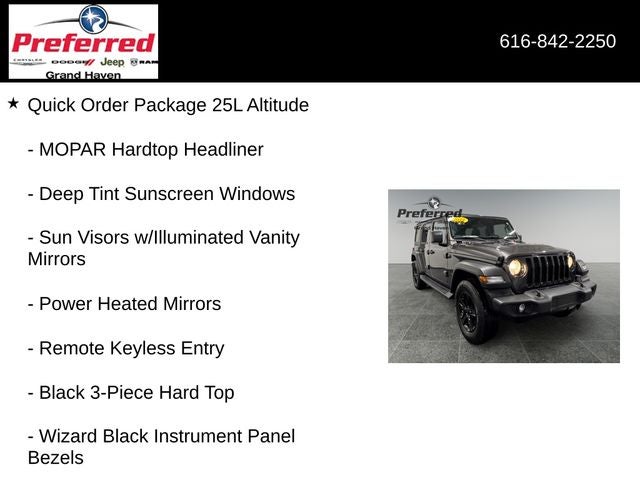 2022 Jeep Wrangler Unlimited Sport Altitude 4x4