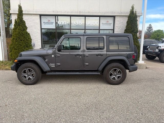 2018 Jeep Wrangler Unlimited Sport S 3.6 Liter V6 4D Automatic 4WD