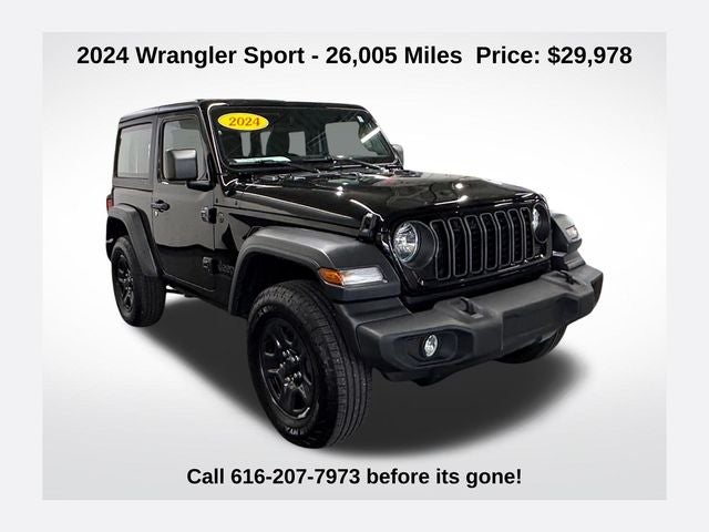 2024 Jeep Wrangler 2-Door Sport 4x4