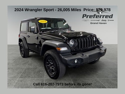 2024 Jeep Wrangler 2-Door Sport 4x4