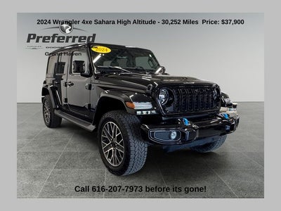 2024 Jeep Wrangler High Altitude 4xe 2.0 Liter I4 4D 4WD Automatic