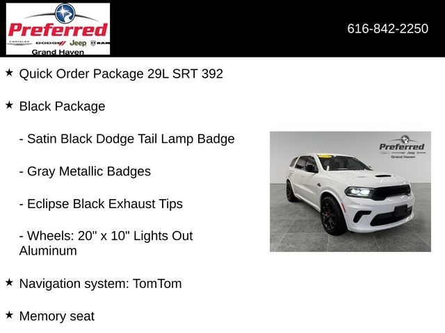 2024 Dodge Durango SRT 392 AWD