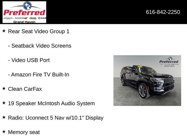 2024 Jeep Wagoneer L Series III 4x4