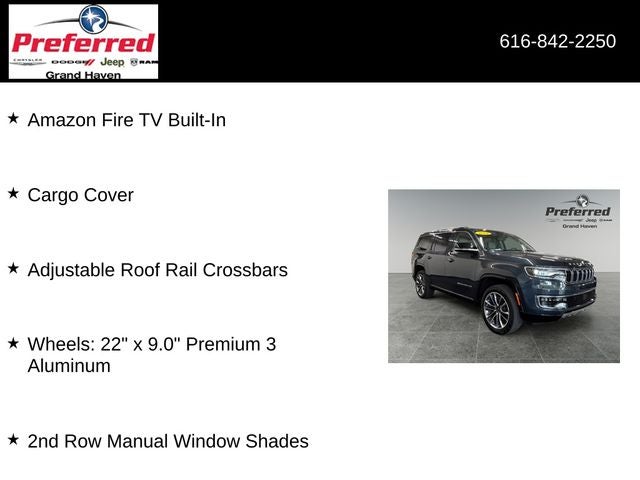 2024 Jeep Wagoneer Series III 3.0 Liter I6 4WD