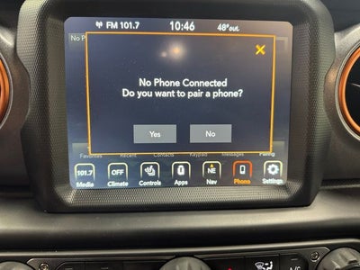 2022 Jeep Gladiator Mojave 3.6 Liter V6 Crew Cab Automatic 4WD