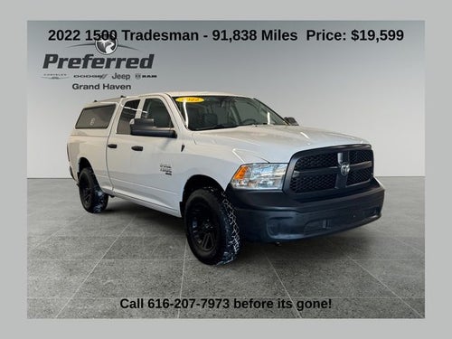 2022 RAM 1500 Classic Tradesman Quad Cab 4x4 6'4' Box