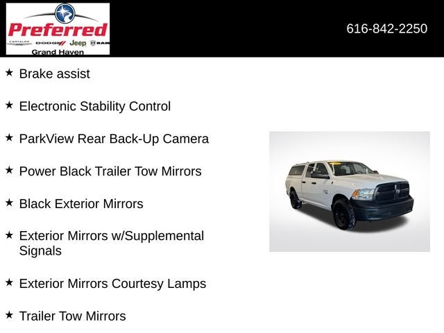 2022 RAM 1500 Classic Tradesman Quad Cab 4x4 6'4' Box