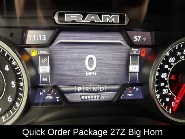 2022 RAM 1500 Big Horn Crew Cab 4x4 5'7' Box