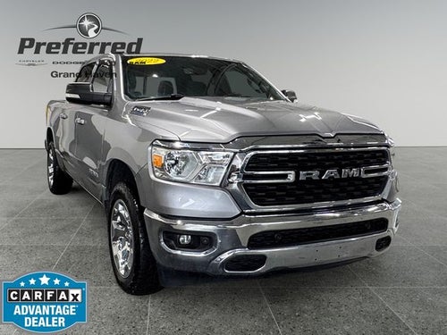 2022 RAM 1500 Big Horn Crew Cab 4x4 5'7' Box