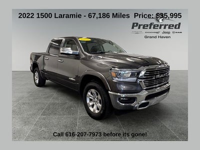 2022 RAM 1500 Laramie 5.7 Liter V8 Hemi Crew Cab 4WD