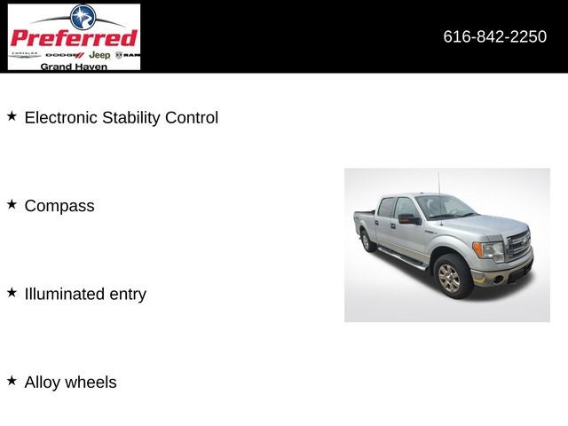 2014 Ford F-150 XLT 5.0 Liter V8 SuperCrew 4WD