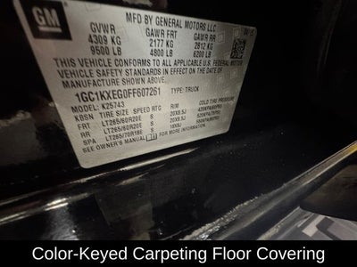 2015 Chevrolet Silverado 2500HD High Country