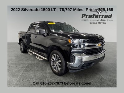 2022 Chevrolet Silverado 1500 LTD 4WD Crew Cab Short Bed LT
