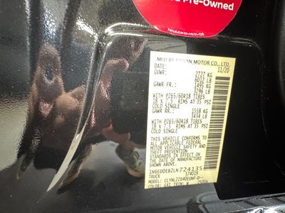 2020 Nissan Frontier Crew Cab SV 4x4