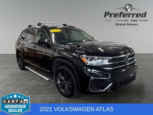 2021 Volkswagen Atlas 3.6L V6 SE w/Technology R-Line