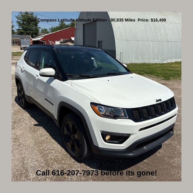 2018 Jeep Compass Altitude 2.4 Liter 4WD