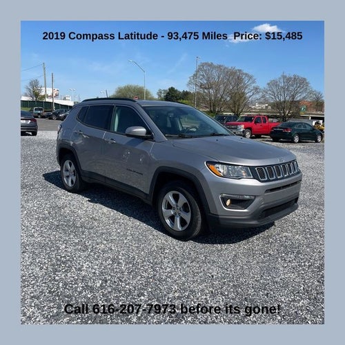 2019 Jeep Compass Latitude 2.4 Liter 4WD