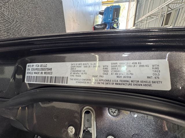 2025 RAM 2500 Big Horn Crew Cab 4x4 6'4' Box
