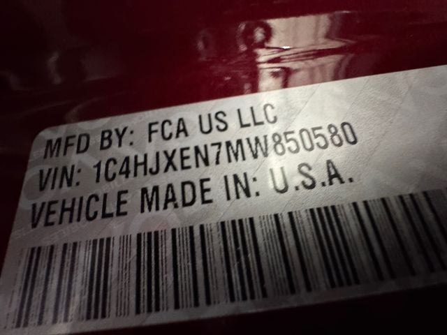 2021 Jeep Wrangler Unlimited Unlimited Sahara Altitude 2.0 Liter 4D Automatic 4WD