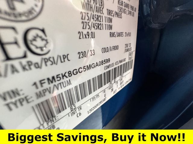 2021 Ford Explorer ST