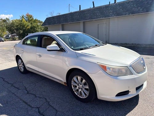 2010 Buick LaCrosse CX 2.4 Liter Sedan FWD