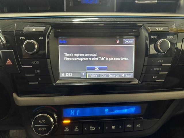 2014 Toyota Corolla LE 1.8 Liter Sedan Automatic