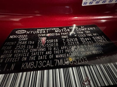 2021 Hyundai Tucson Ultimate