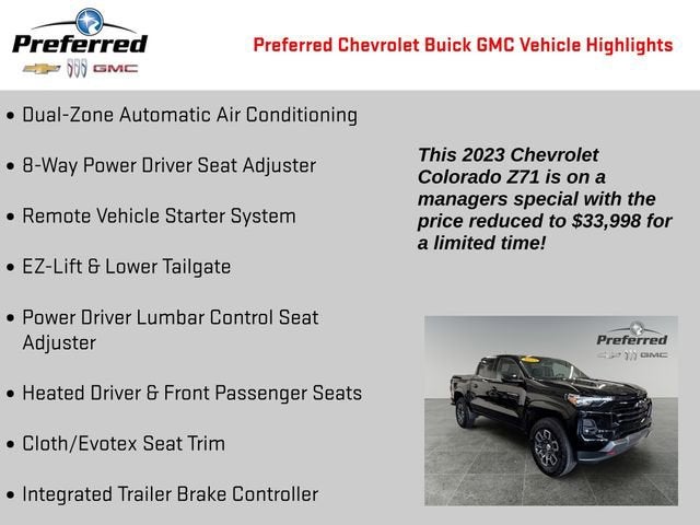 2023 Chevrolet Colorado Z71