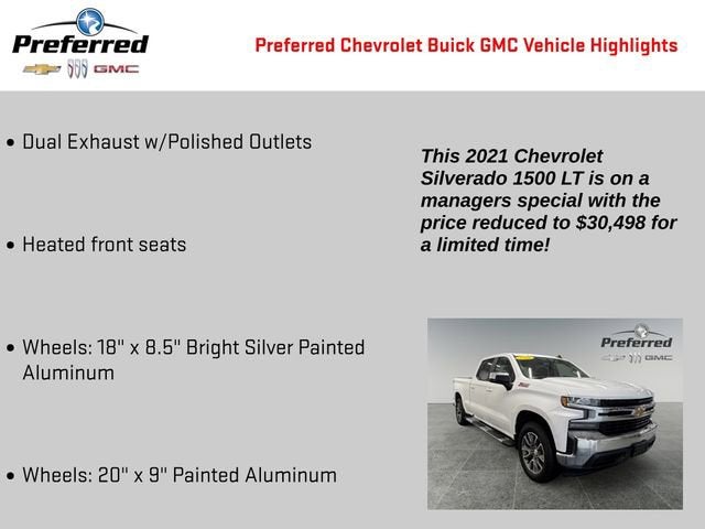 2021 Chevrolet Silverado 1500 LT