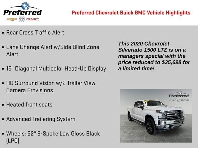 2020 Chevrolet Silverado 1500 LTZ