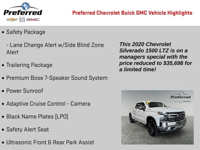 2020 Chevrolet Silverado 1500 LTZ