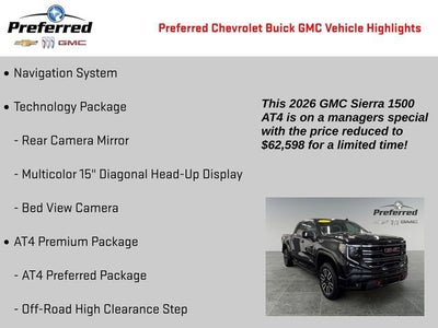 2026 GMC Sierra 1500 AT4
