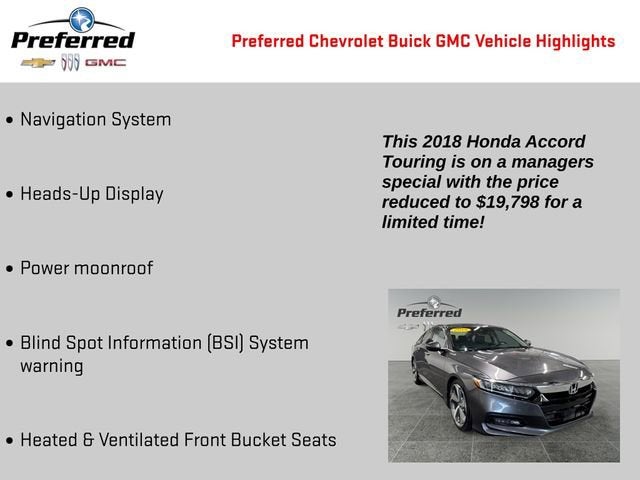 2018 Honda Accord Touring