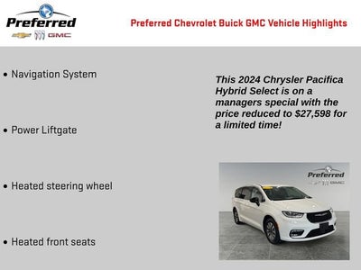 2024 Chrysler Pacifica Hybrid Select