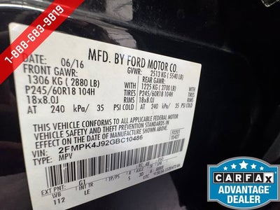 2016 Ford Edge SEL