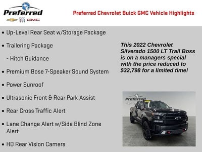 2022 Chevrolet Silverado 1500 LTD LT Trail Boss