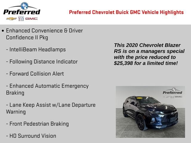 2020 Chevrolet Blazer RS