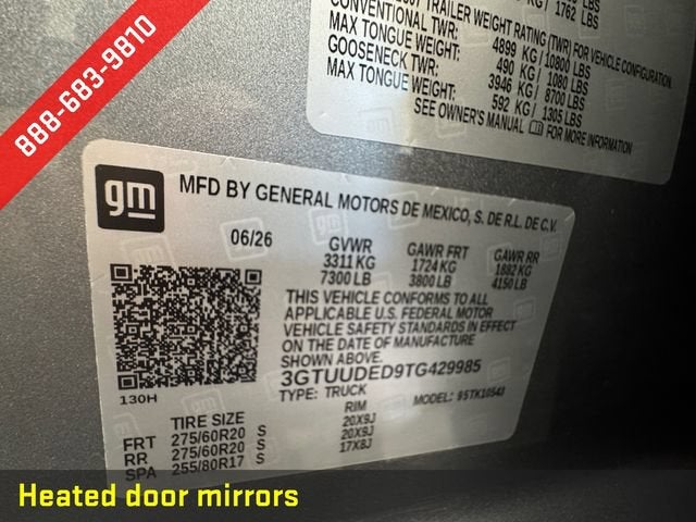 2026 GMC Sierra 1500 SLT