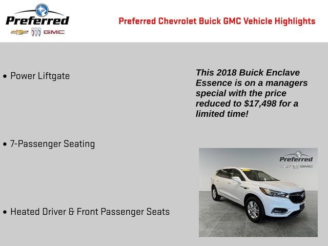 2018 Buick Enclave Essence