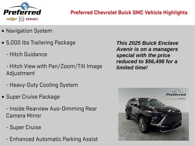 2025 Buick Enclave Avenir