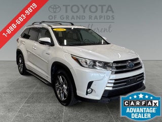 2018 Toyota Highlander Hybrid Limited Platinum